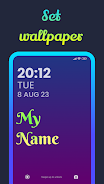 Name wallpaper maker in style ภาพหน้าจอ 3