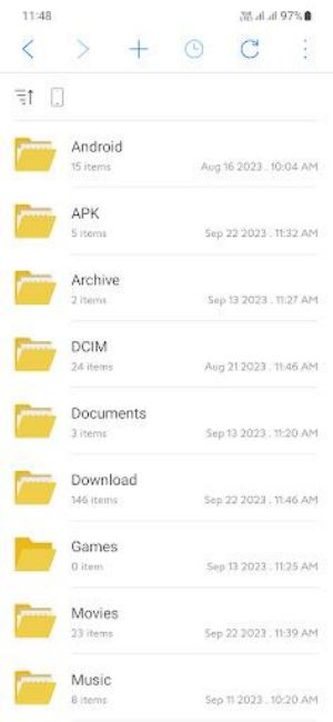 SD Card Manager For Android स्क्रीनशॉट 0