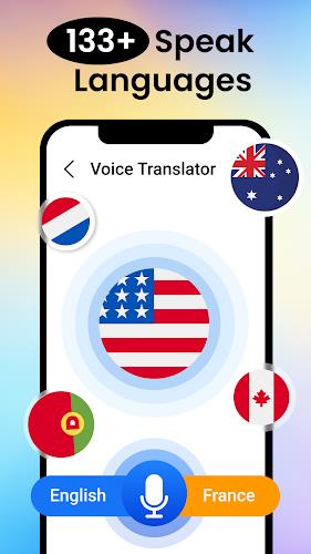 Voice translator all language Captura de pantalla 0