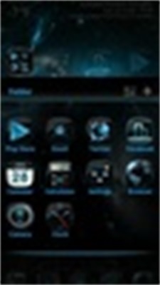 NewCentury GO Launcher EX Theme Captura de pantalla 1