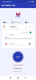 GB TUNNEL VPN - Fast & Secure 스크린샷 0