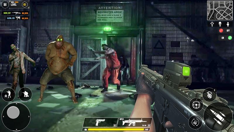 Dead Zombie Survival Shooter Tangkapan skrin 0