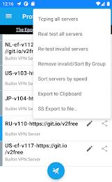 V2ray VPN-unmetered fast VPN Tangkapan skrin 1