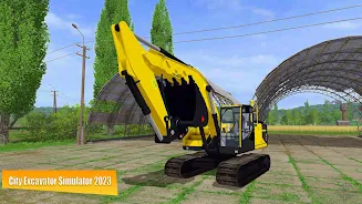 City Excavator Simulator 2023 Captura de tela 1