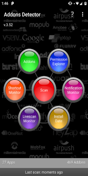 Addons Detector ဖန်သားပြင်ဓာတ်ပုံ 0