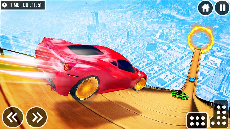 Car Stunt Races 3D: Mega Ramps Captura de tela 1