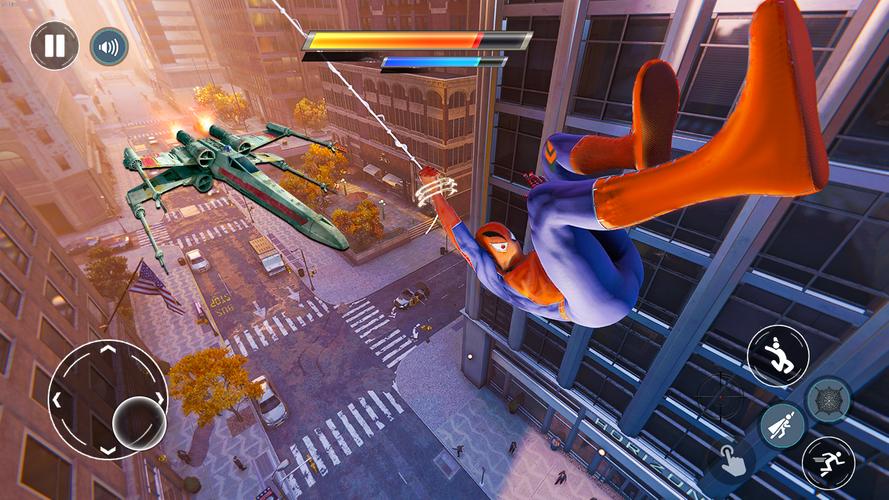 Spider Games :Epic Spider Hero ဖန်သားပြင်ဓာတ်ပုံ 2
