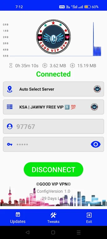 GOOD VIP VPN স্ক্রিনশট 0