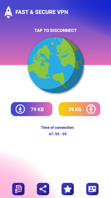 USA VPN - VPN PROXY ဖန်သားပြင်ဓာတ်ပုံ 1