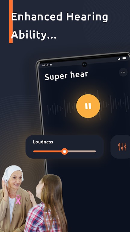 Super Ear – Improve Hearing Mod Tangkapan skrin 2