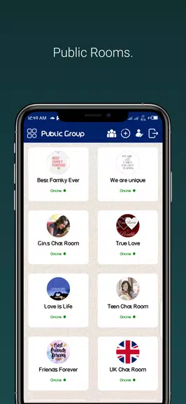 UK Chat - Group Chat Rooms應用截圖第0張