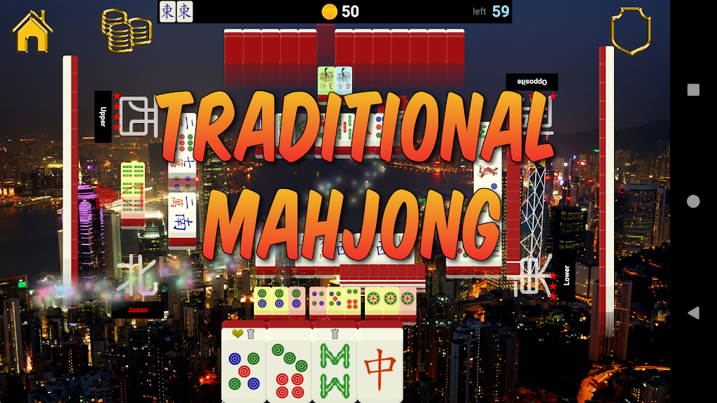 Hong Kong Standalone Mahjong Zrzut ekranu 1