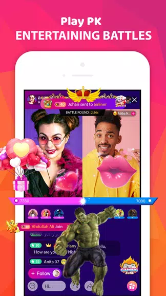 Hive - Live Stream Video Chat Captura de pantalla 2