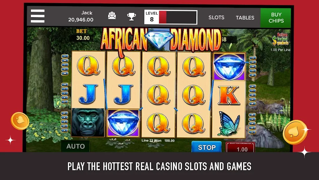 PlayJACK Slots স্ক্রিনশট 1