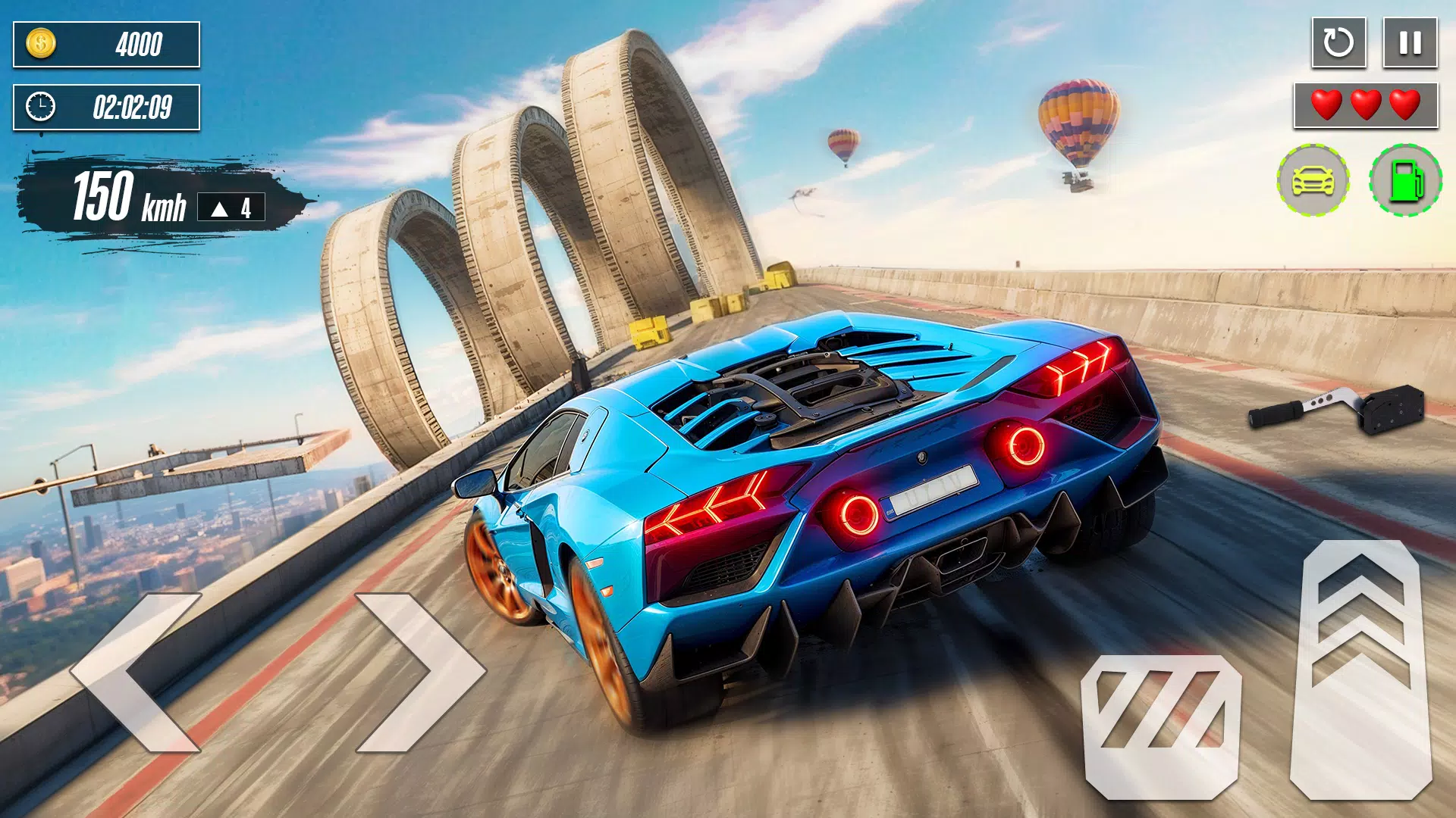 Mega Ramp Stunt: GT Car Racing Screenshot 3