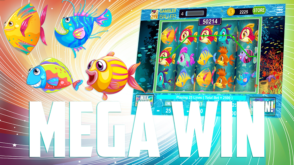 Gold Fish - Casino Slots Machines Captura de tela 2