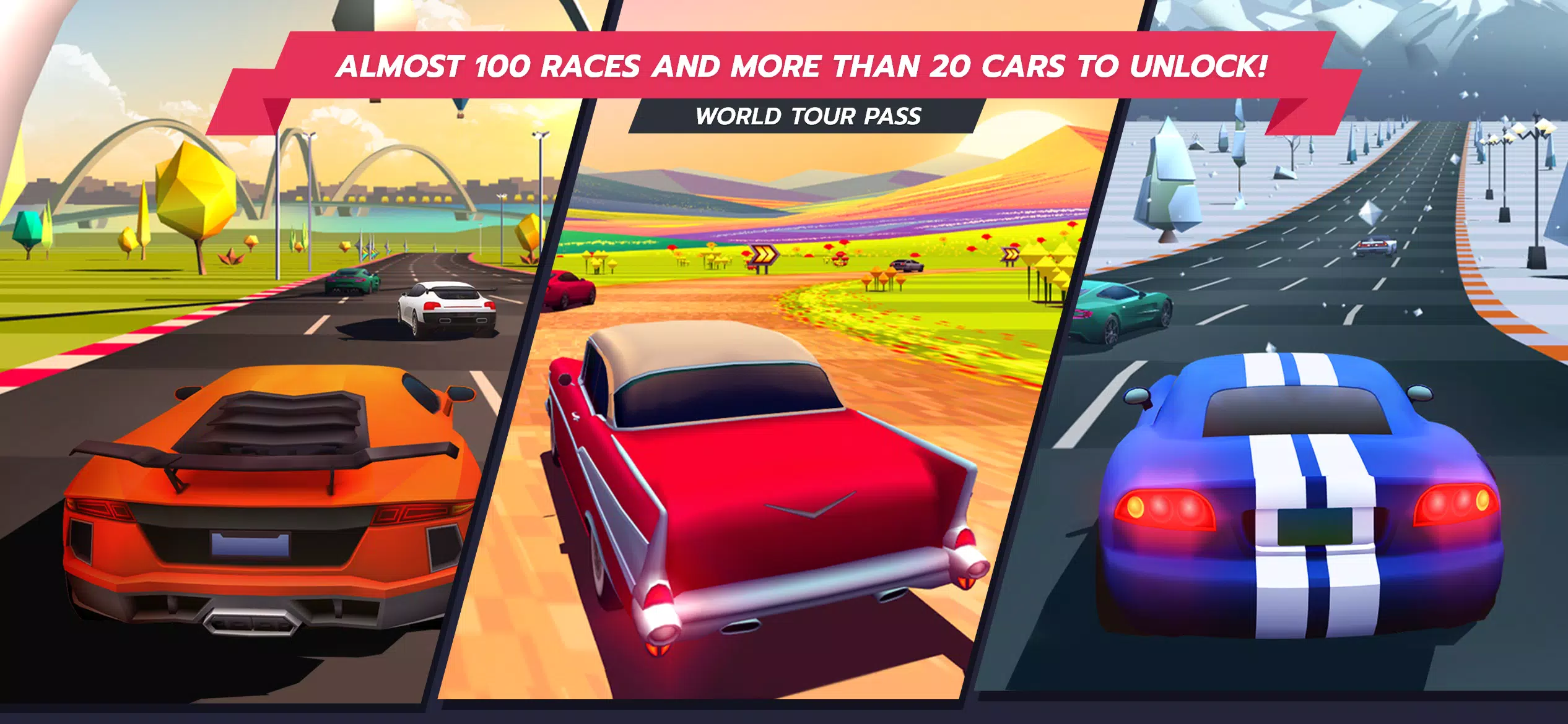 Horizon Chase – Arcade Racing स्क्रीनशॉट 1