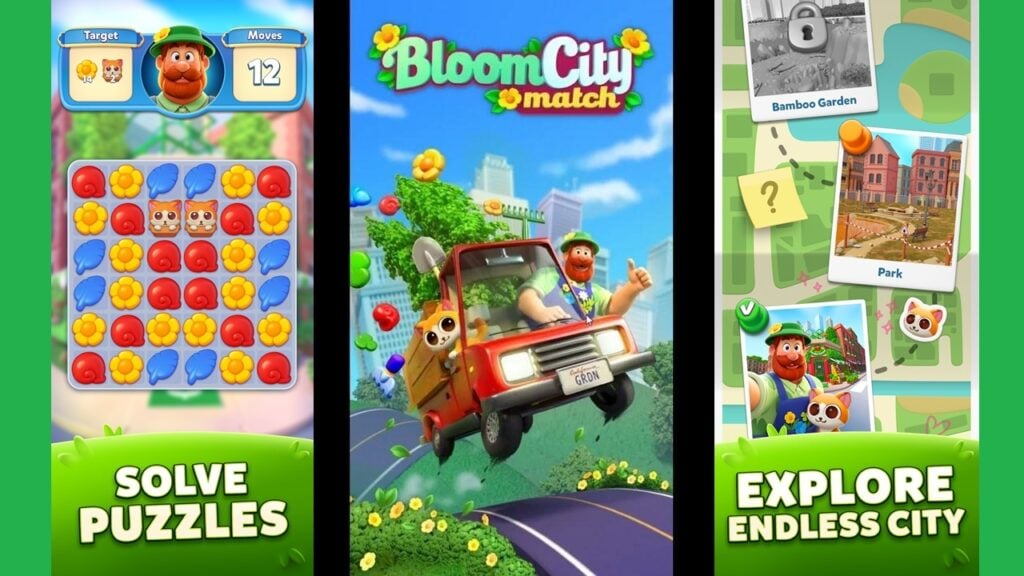 Rovio Soft lance Bloom City Match, un jeu de Match-3 sur Android