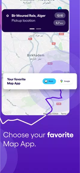 Yassir Driver : Partner app Ekran Görüntüsü 1