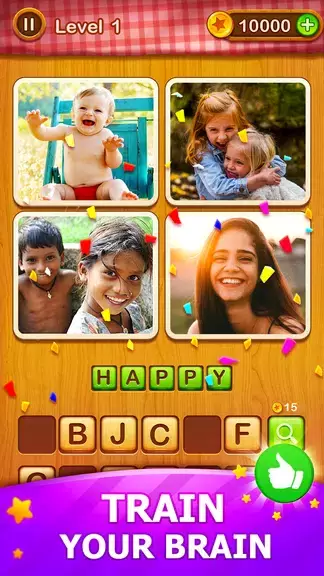 4 Pics Guess Word -Puzzle Game 스크린샷 0