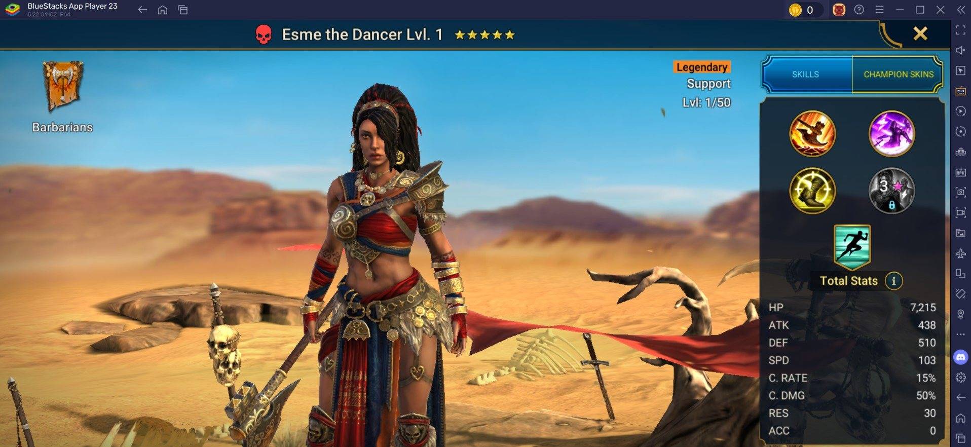 RAID: Shadow Legends - Esme The Dancer ความสามารถ, ผู้เชี่ยวชาญ, สิ่งประดิษฐ์และเคล็ดลับในการเล่น