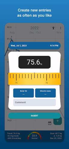 Libra Weight Manager Capture d'écran 1