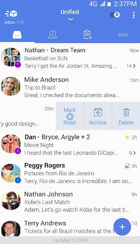 Type App mail - email app Tangkapan skrin 2