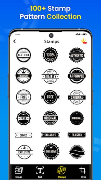 Stamp Maker – Image Watermark Zrzut ekranu 1