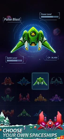 Galaxy Attack - Space Shooter Mod স্ক্রিনশট 1