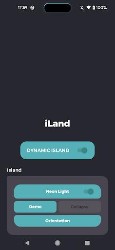 Dynamic notch iOS 16 - iLand 스크린샷 3