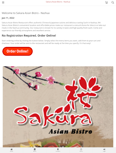 Sakura Asian Bistro - Nashua স্ক্রিনশট 2