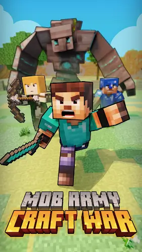 Mob Army: Craft War Capture d'écran 0