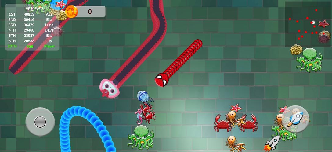 Snake Zone.io Slither Worm應用截圖第1張