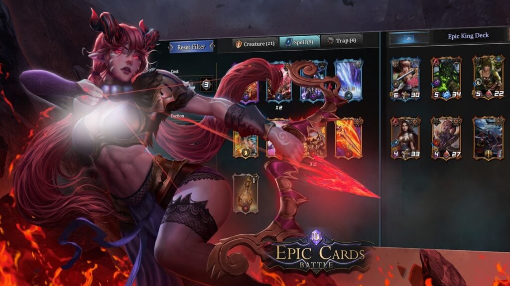 Epic Cards Battle 3 ist ein Sammelkartenspiel im Storm Wars-Stil auf Android