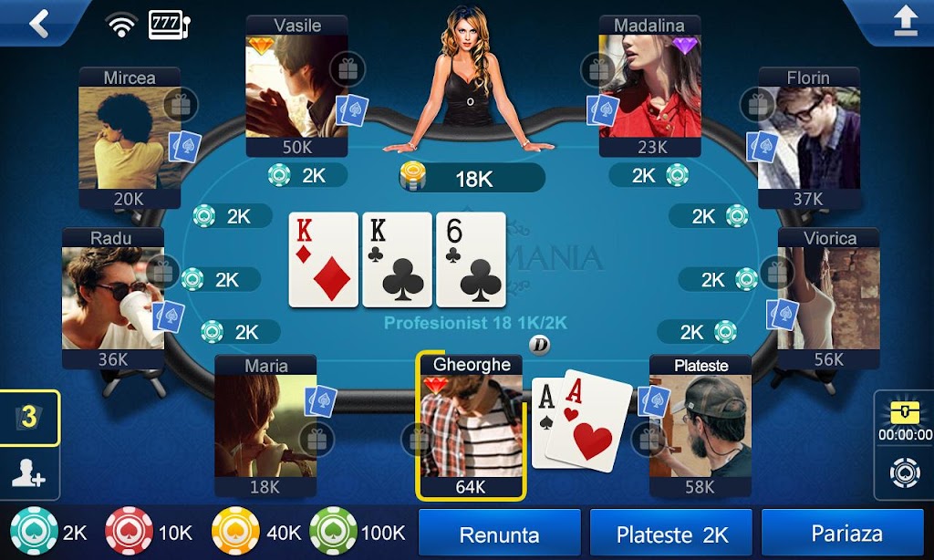 Schermata Poker Romania 3