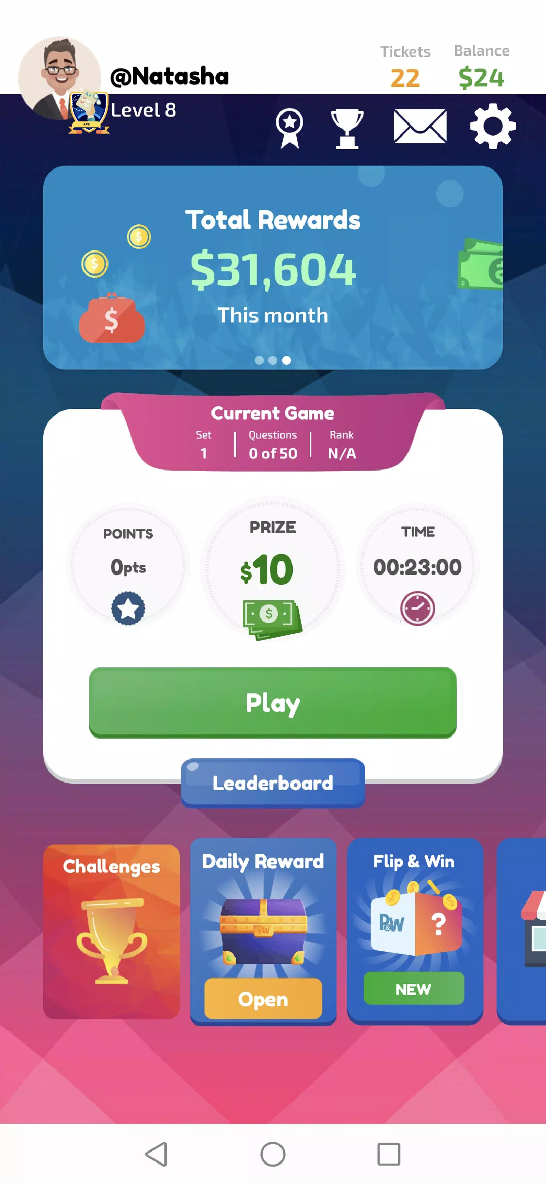 Play and Win Ekran Görüntüsü 0