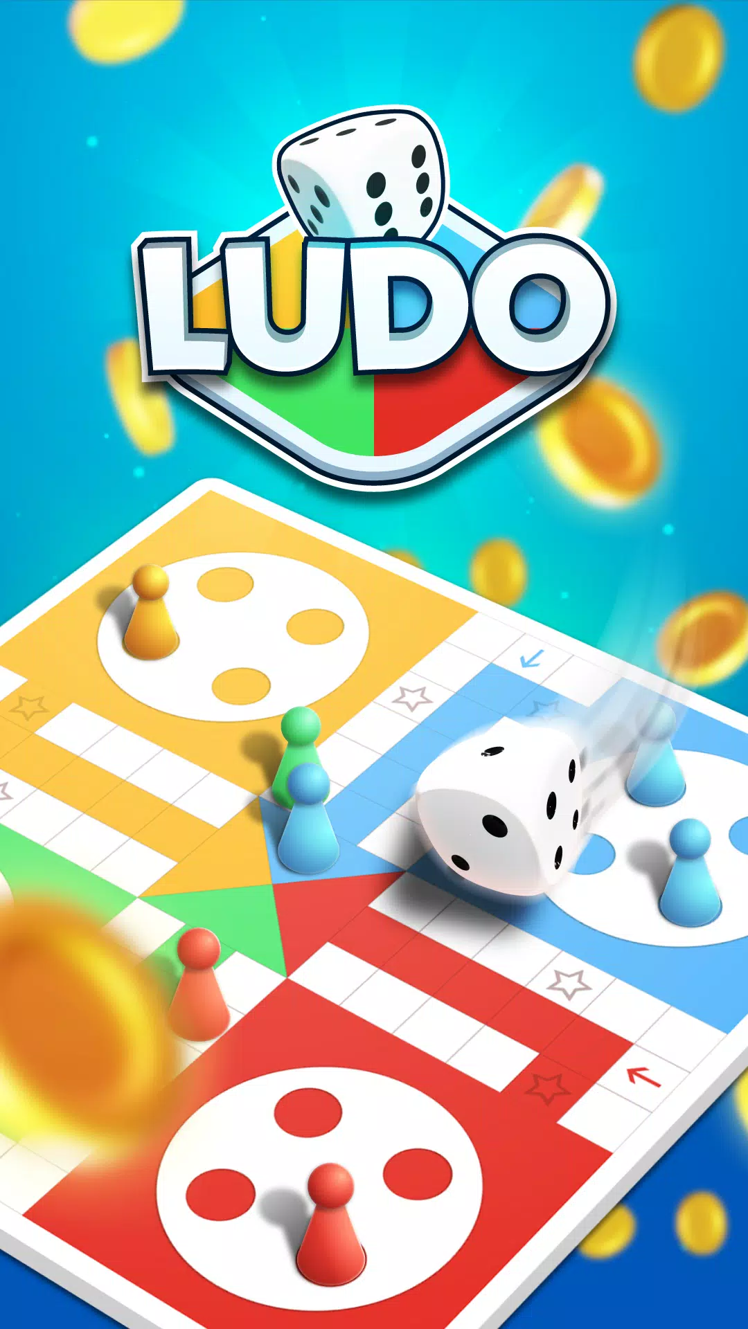 Ludo - Offline Board Game ဖန်သားပြင်ဓာတ်ပုံ 0