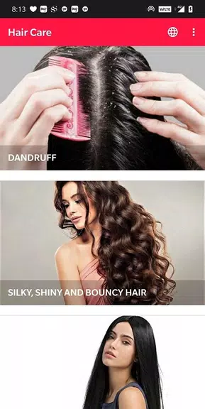 Hair Care - Dandruff, Hair Fal ဖန်သားပြင်ဓာတ်ပုံ 0