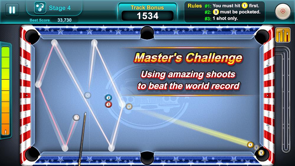 Pool Ace - 8 and 9 Ball Game Captura de pantalla 1