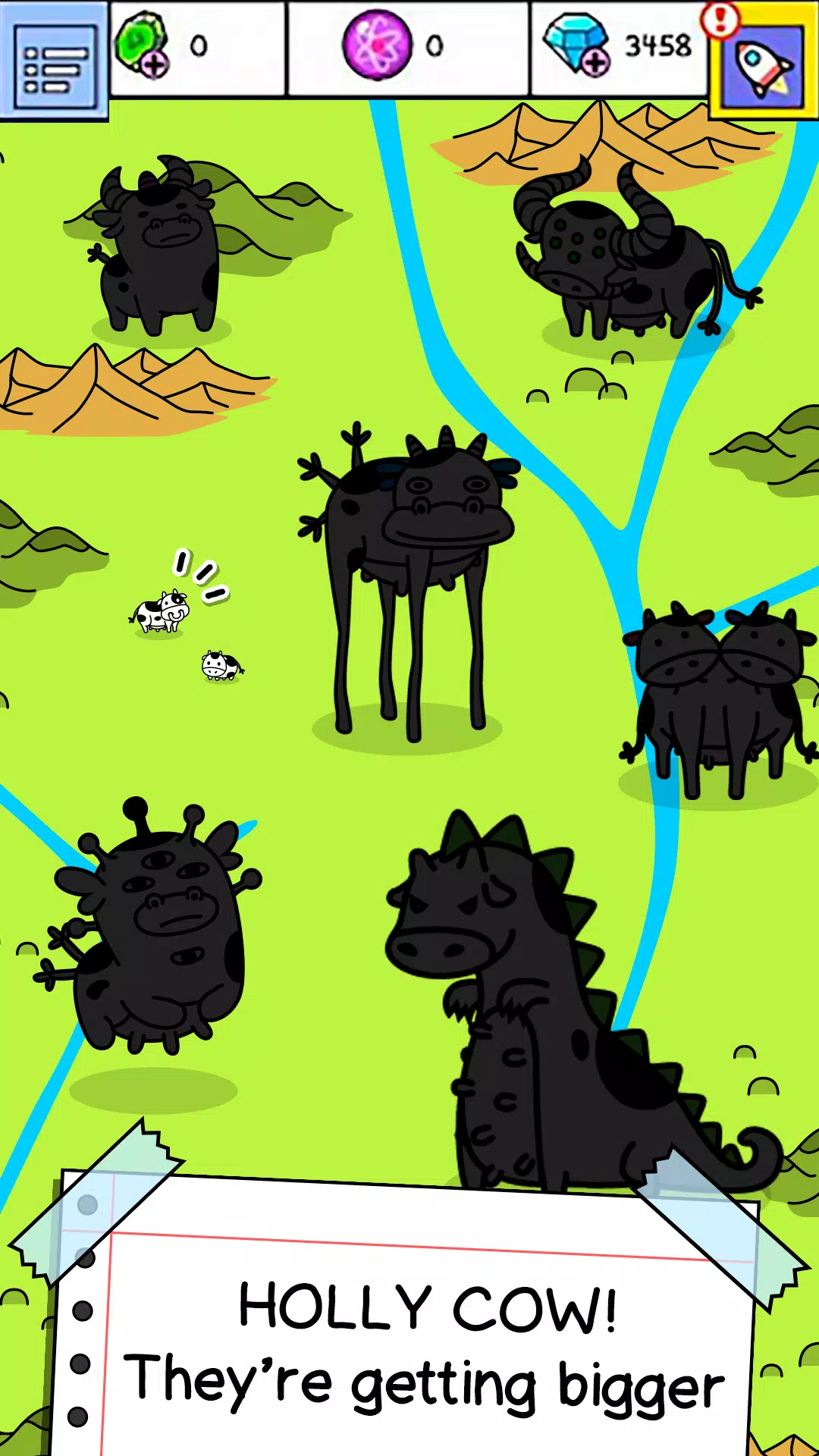 Cow Evolution: Idle Merge Game應用截圖第3張