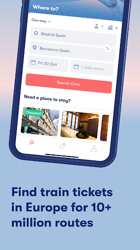 Omio: Train and bus travel app স্ক্রিনশট 3