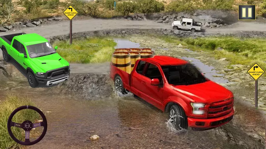 Pickup Truck Game: 4x4 Offroad スクリーンショット 1