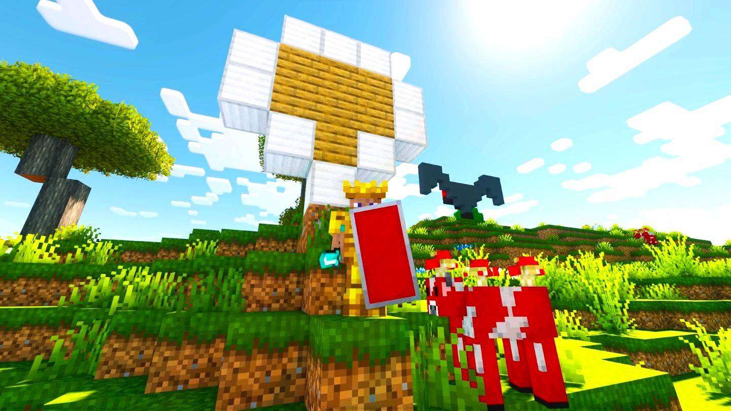 Tangki di Minecraft: Kraf perisai yang tidak dapat ditembusi