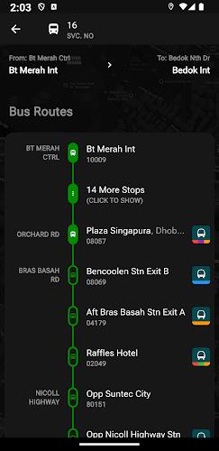 SG Bus Arrival Times Ekran Görüntüsü 3