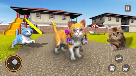 Cat Simulator Games 2023 ဖန်သားပြင်ဓာတ်ပုံ 1