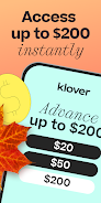 Klover - Instant Cash Advance スクリーンショット 0