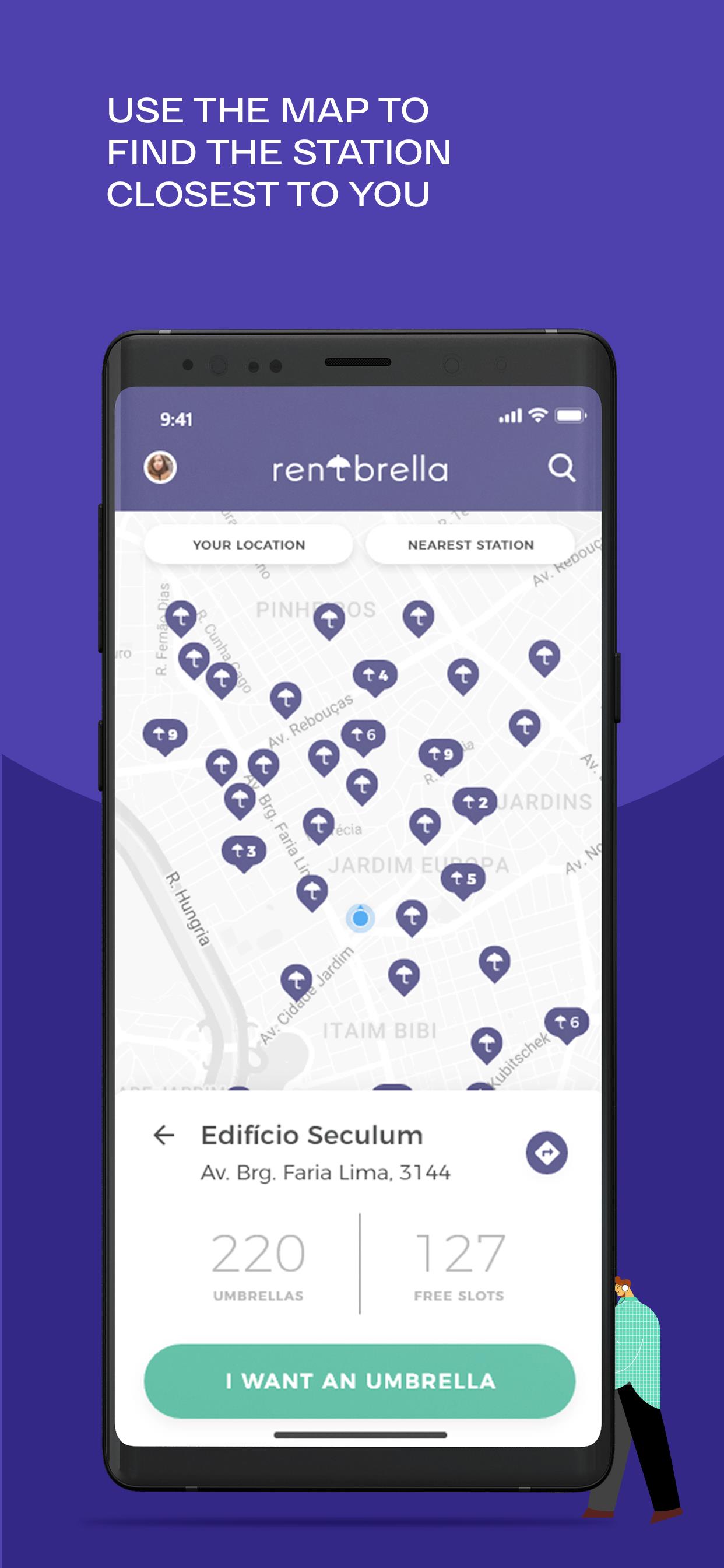 Rentbrella स्क्रीनशॉट 2