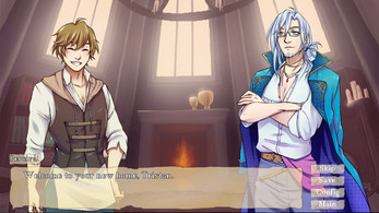 My Magical Demon Lover Yaoi VN Demo Screenshot 0