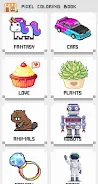 Pixel Art Coloring By Numbers Zrzut ekranu 0