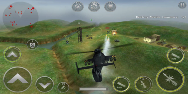 Bitwa Gunship: Helikopter 3D